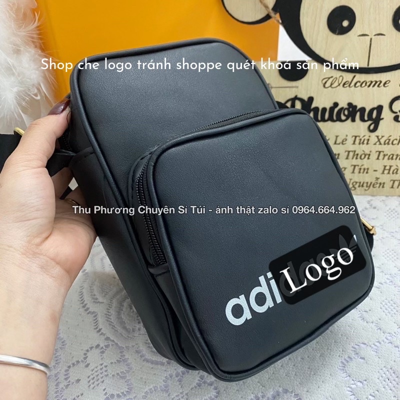 Túi đeo chéo das nam nữ, chất da mềm giữ from cực tốt, túi thể thao chống nước (ảnh thật shop chụp)