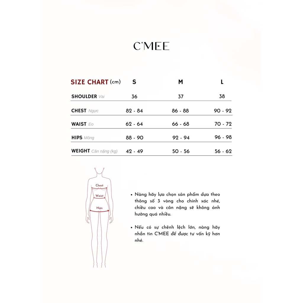 [C'MEE] Chân váy xốp có lót quần Cyan Mini Skirt