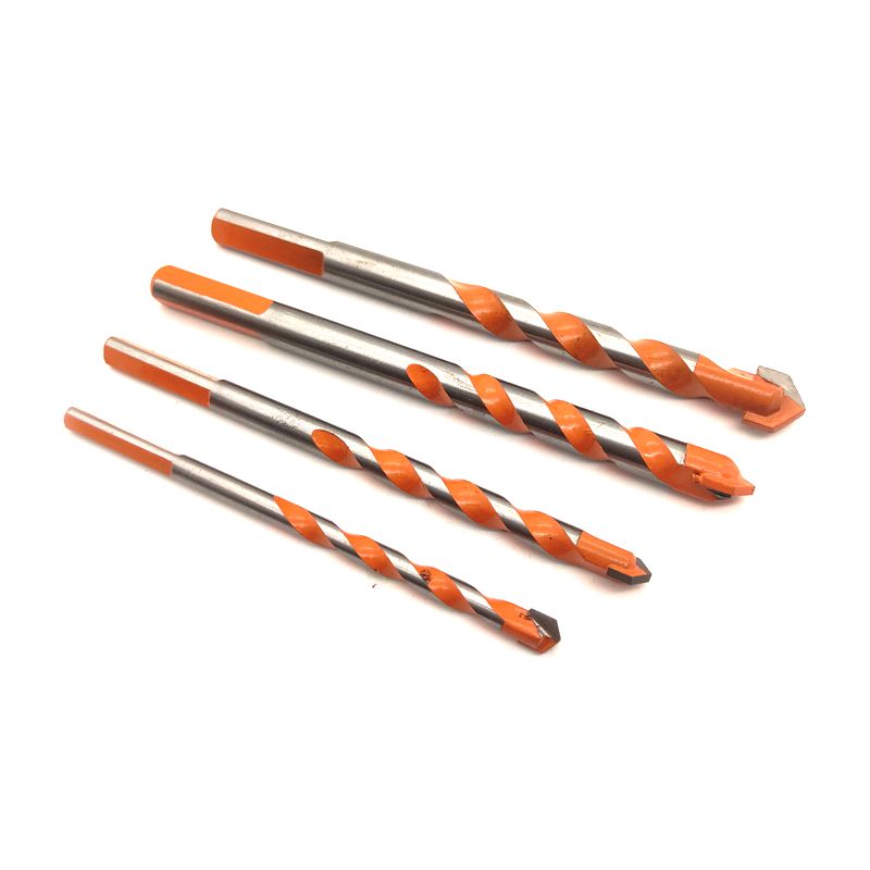 Set 4 mũi khoan tam giác 6 8 10 12mm chuyên dùng