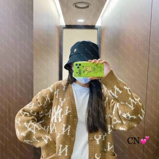 Áo len Cardigan nữ dài tay túi trước chất đẹp