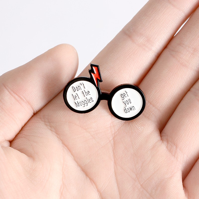 Ghim Cài Áo Hình Nhân Vật Hoạt Hình Harry Potter Vui Nhộn Cho Nữ