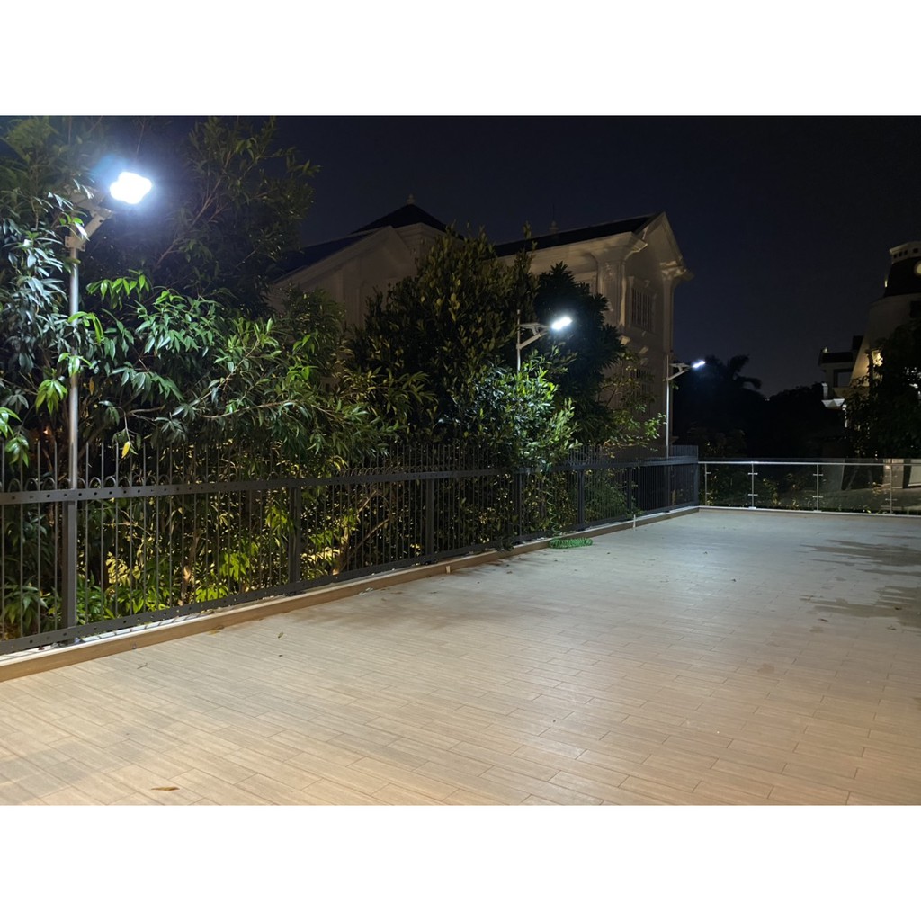 Đèn Đường Năng Lượng Mặt Trời KITAWA Solar Light 200W; Bảo Hành 2 Năm; Chống Nước IP65