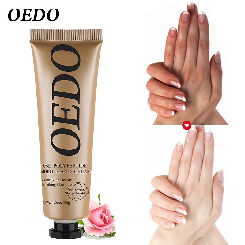Kem dưỡng trắng da tay OEDO dưỡng ẩm chống Lão Hóa Giảm Khô Và Thô Ráp tinh chất hoa hồng giúp dưỡng da tay 30g
