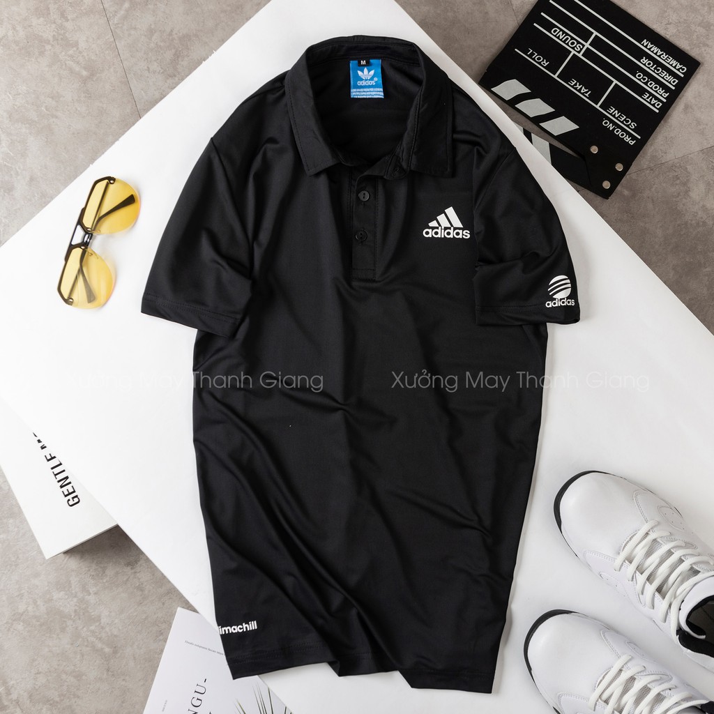 ÁO THỂ THAO NAM THUN LẠNH TRƠN - CÓ CỔ 2021 | BigBuy360 - bigbuy360.vn