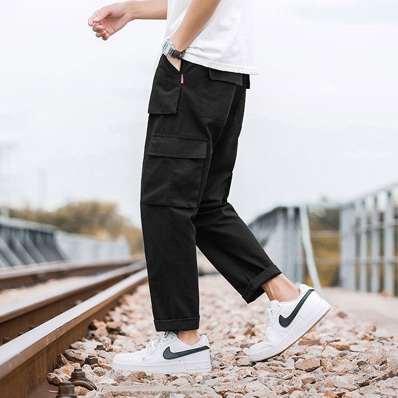 Quần túi hộp đơn giản