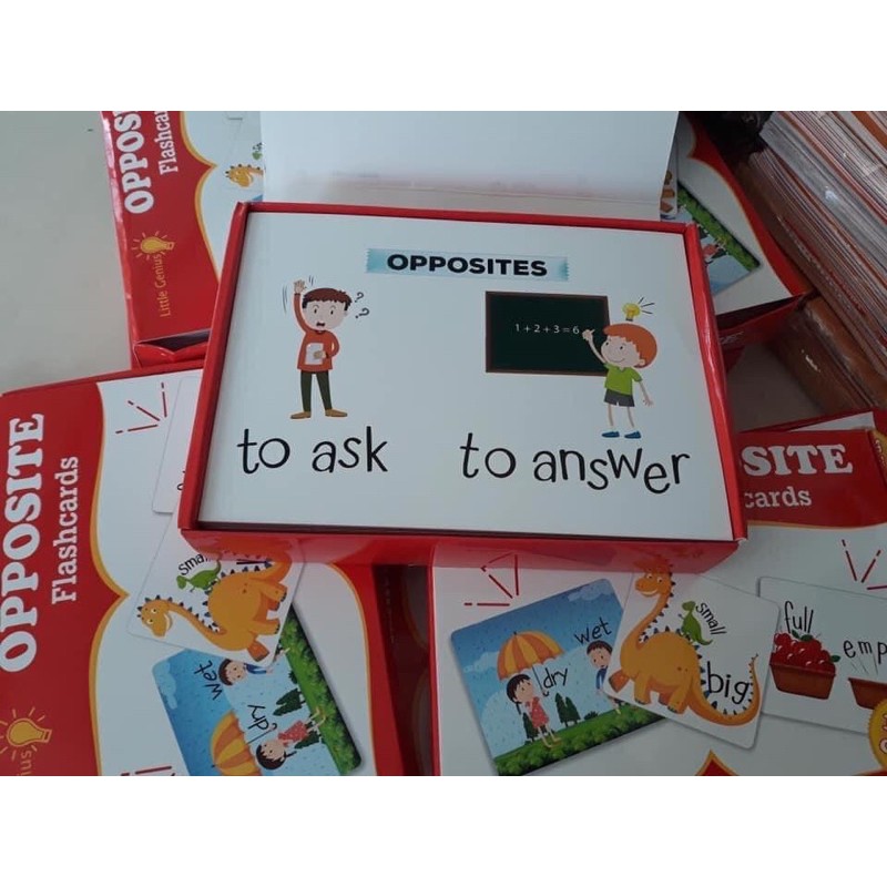 Bộ thẻ từ trái nghĩa