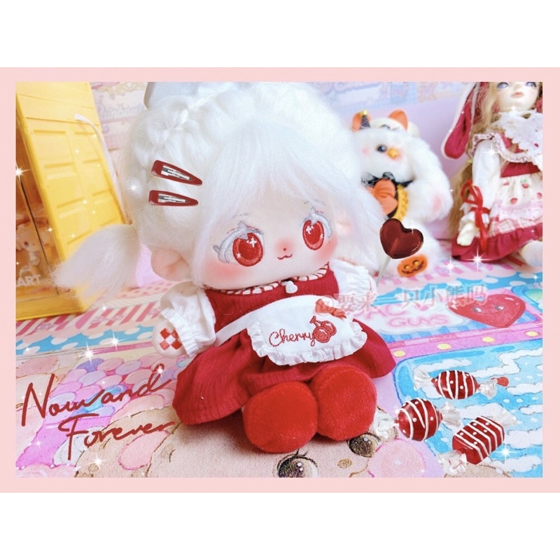 Doll 20cm Thỏ Tuyết Siro Doll Không Thuộc Tính