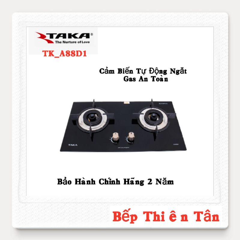 Bếp Ga âm Tự Động Ngắt Gas TAKA A88D1