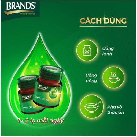 Hộp 6 Chai Nước Cốt Gà BRAND'S (42ml/Chai)