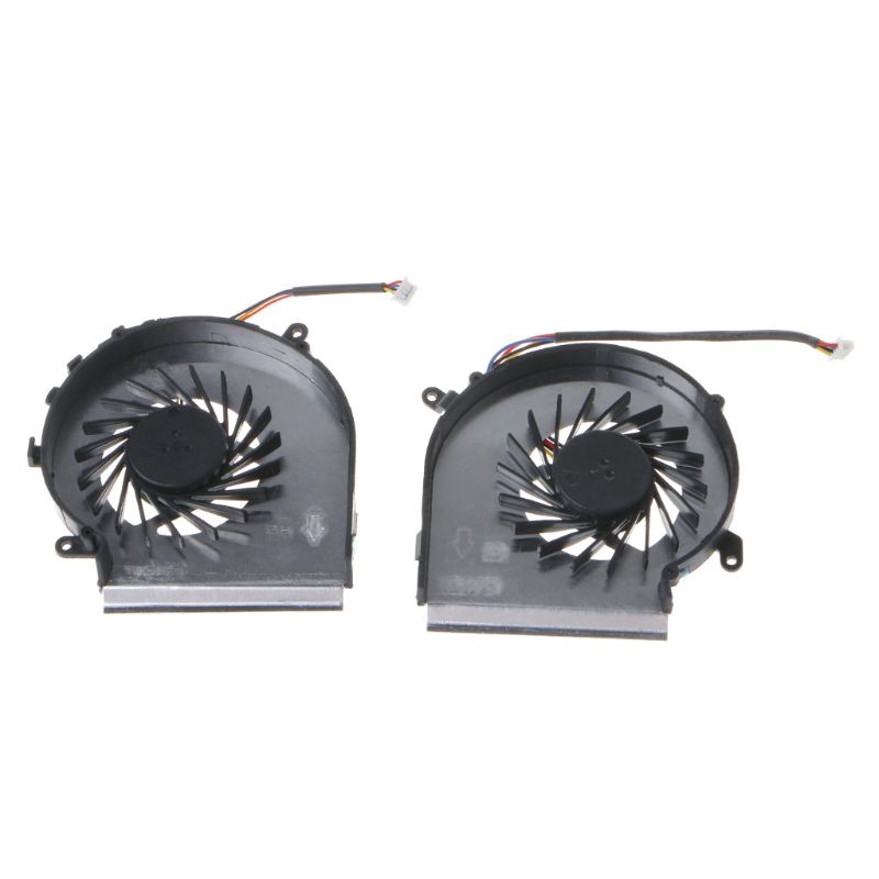 Set 2 Quạt Tản Nhiệt 4pins Cho Laptop Msi Ge62Vr Gp62Mvr Gl62M