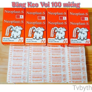 Hộp 100 miếng băng keo Cá Nhân Neoplat-S
