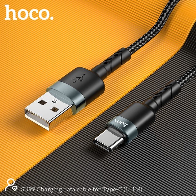 Dây sạc nhanh Cáp sạc nhanh Hoco SU99 siêu bền IP/ Micro Android / Type-C Android dài 1M, 2M