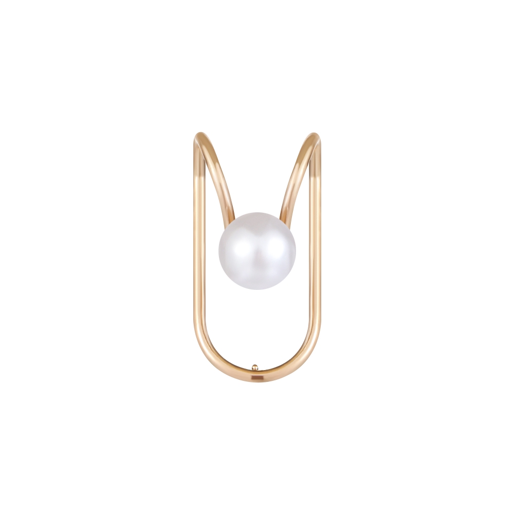 CACTU Pearl Diamond Geometric shape Women Gift No Piercing Ladies Jewelry Ear Cuff Clip