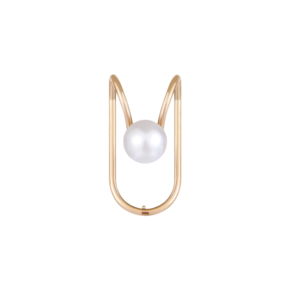 OSIER Pearl Diamond Geometric shape Ladies Jewelry No Piercing Women Gift Ear Cuff Clip