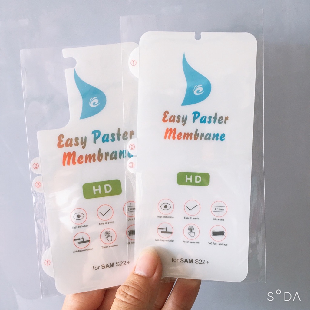 Miếng dán PPF full mặt trước,mặt sau dành cho Samsung S23/S23Plus/S23 Ultra/S22/ S22 Plus/ S22 Ultra