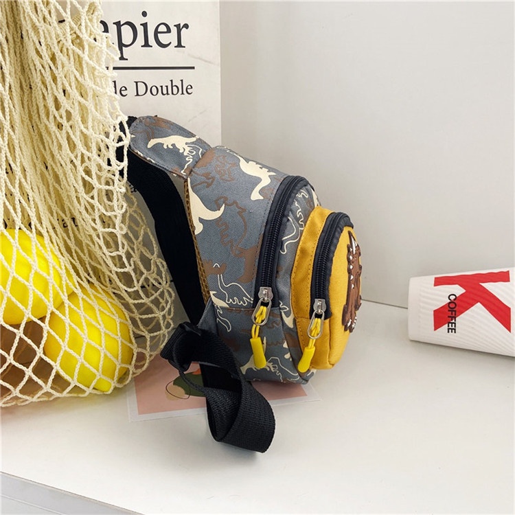 Túi Đeo Chéo Hình Khủng Long Dễ Thương Cho Bé