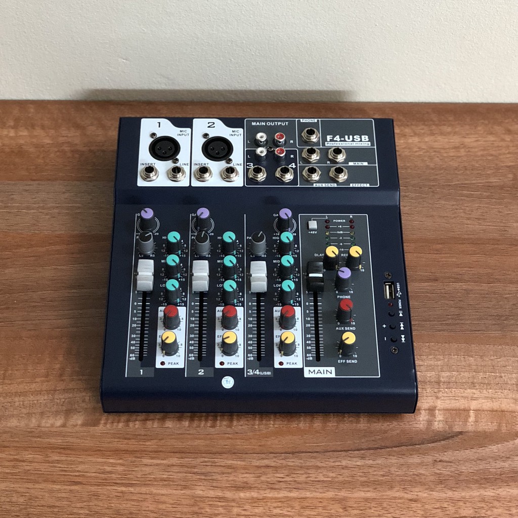 Mixer F4-USB có bluetooth