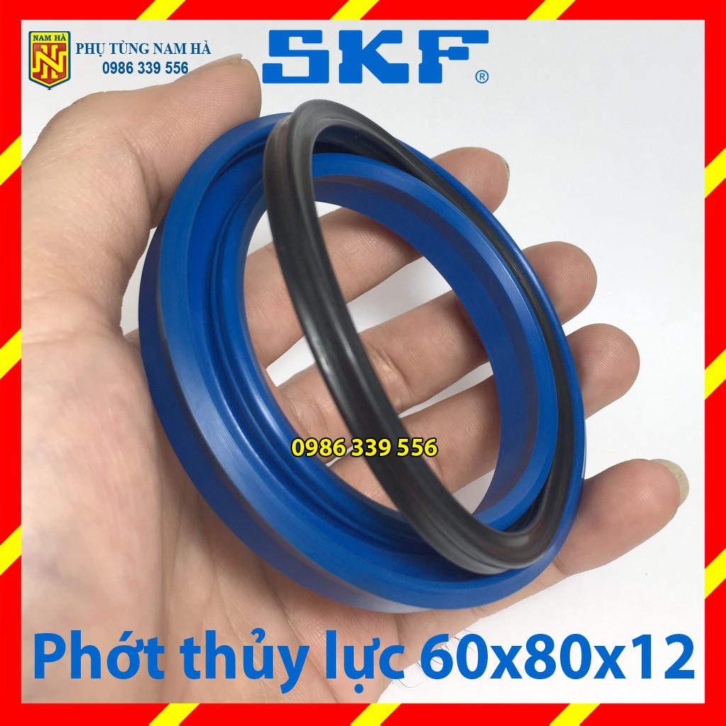 Phớt phốt thủy lực SKF IDI 60x80x12 phớt ty cần Hydraulic seal