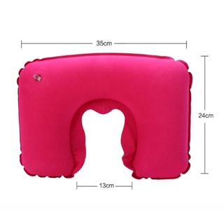 Gối kê cổ bơm hơi siêu nhẹ 85g