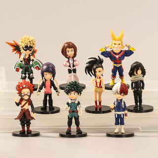 Bộ 9 Mô hình Chibi Học viện siêu anh hùng - My Hero Academia
