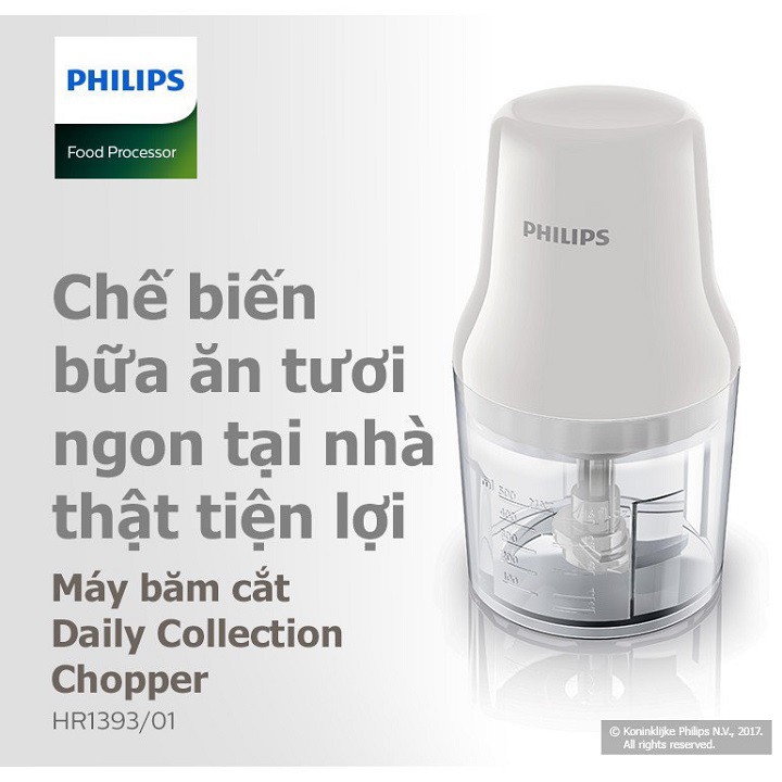 Máy xay thịt Philips HR1393 chính hãng- Bảo hành 24 tháng