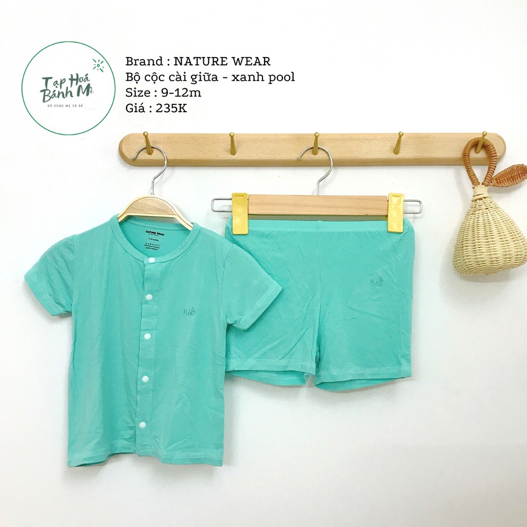 Bộ cộc cài giữa NatureWear - 4 màu