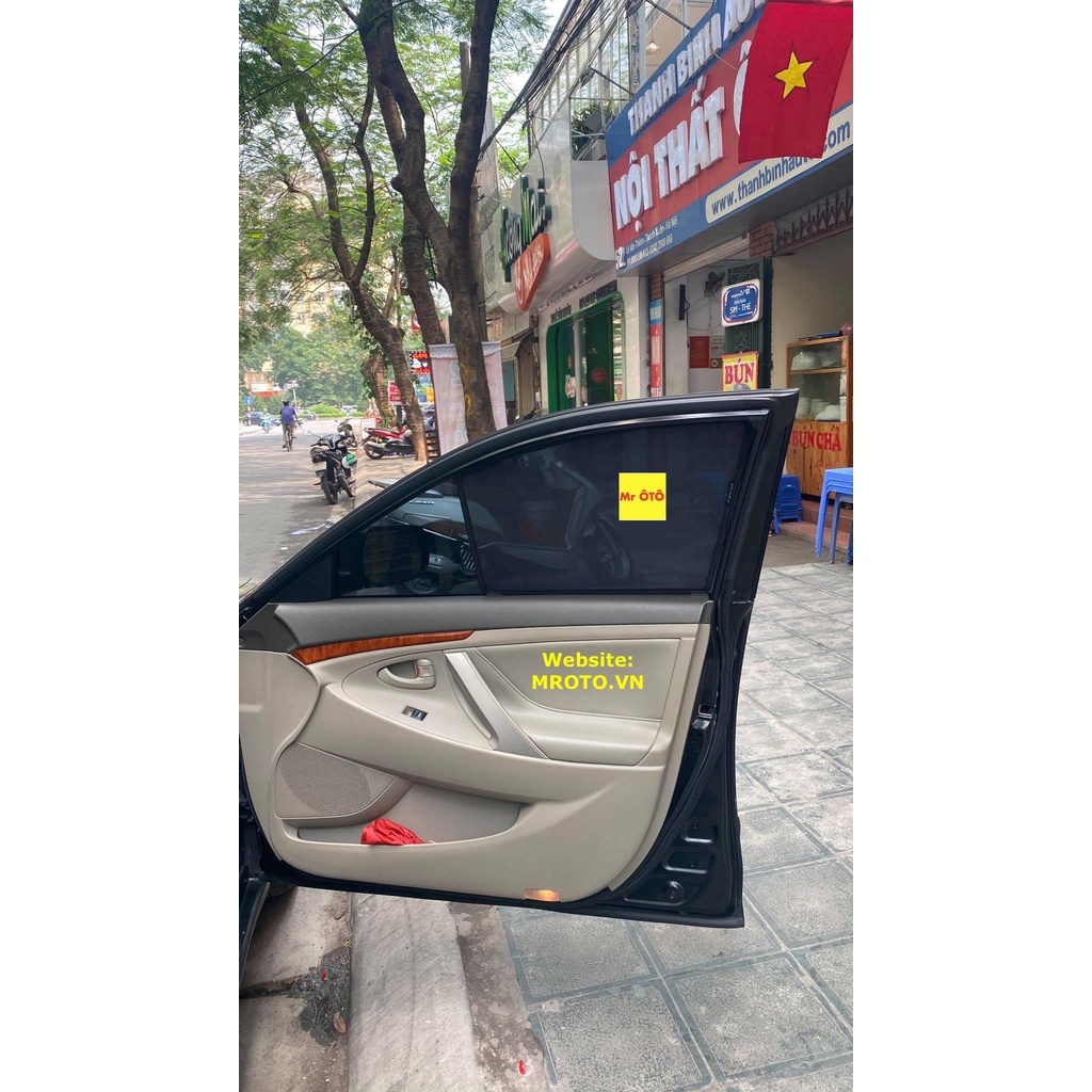Rèm Che Nắng  Xe Toyota Camry 2008-2013 chống UV Hàng Loại 1 MR.ÔTÔ -Bảo Hành 2 Năm