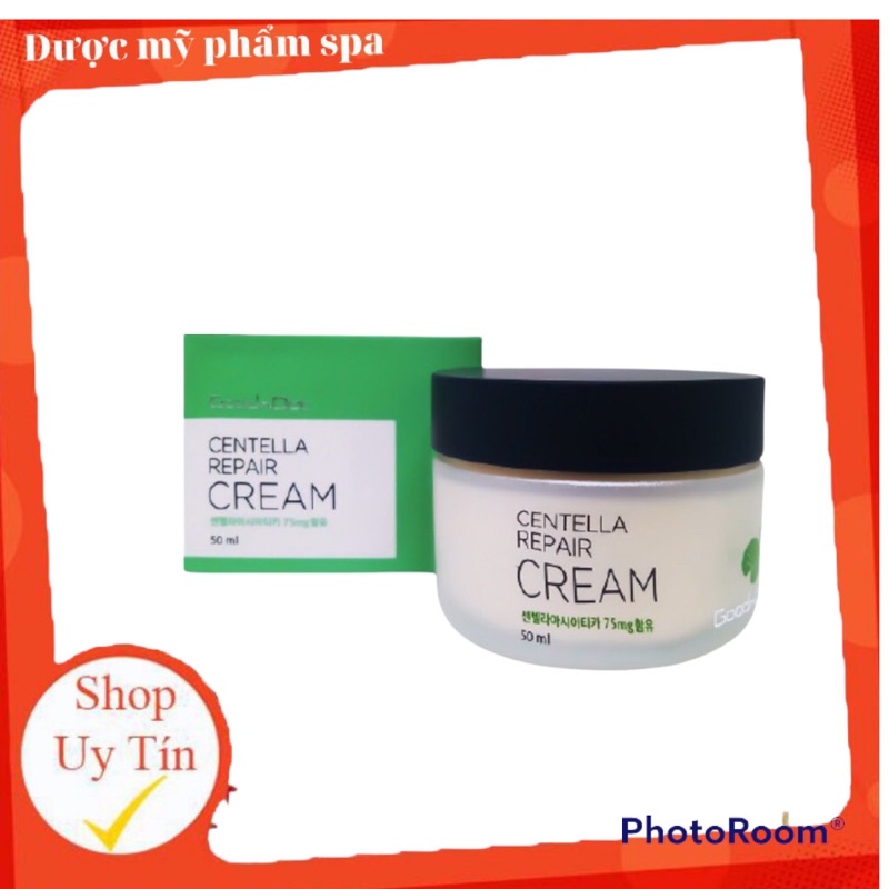 (HÀNG NHẬP KHẨU) kem rau má goodndoc phục hồi da tổn thương,dưỡng ẩm trắng sáng da 50ml