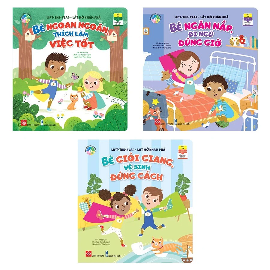 Sách - Combo Lift-the-flap - Lật mở khám phá