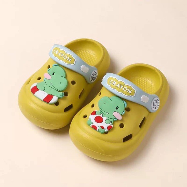 Dép sục Cartoon slippers trẻ em siêu nhẹ, êm, chống trơn trượt hình động vật dễ thương