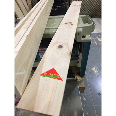 [MS67] Thanh gỗ thông dài 1m2, rộng 10cm, dày 1cm được bào láng 4 mặt phù hợp để trang trí, chế loa bluetooth,làm nẹp