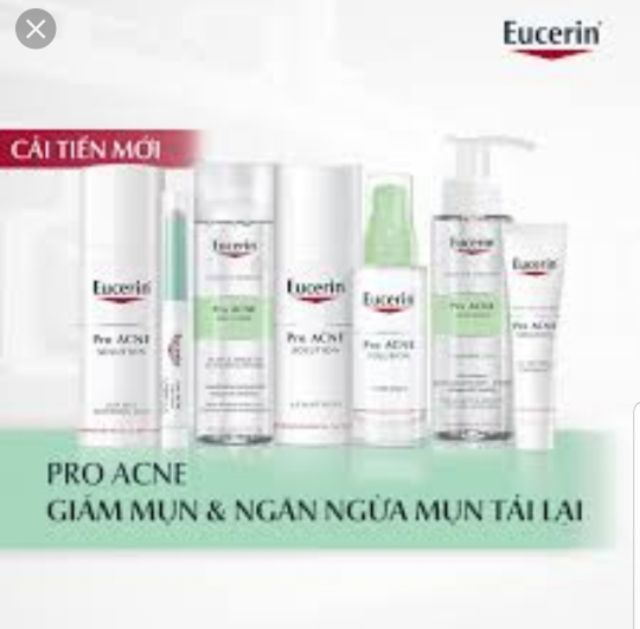 Kem Dưỡng Ẩm Cho Da Dầu Mụn EUCERIN PRO ACNE MATT FLUID