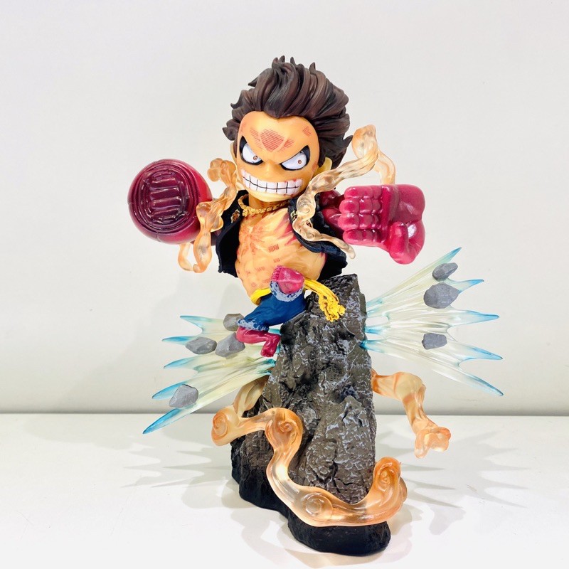 Mô Hình Luffy mũ rơm Gear 4 Snake Man Cao 21cm -  Figure Tượng Monkey D.Luffy Vua Hải Tặc