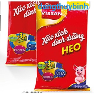 Xúc xích dinh dưỡng vissan heo bò gói 5 cây