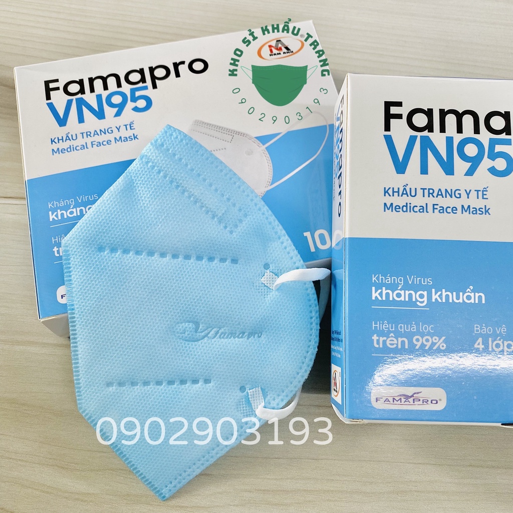 Khẩu trang VN95 Famapro hộp 10 cái