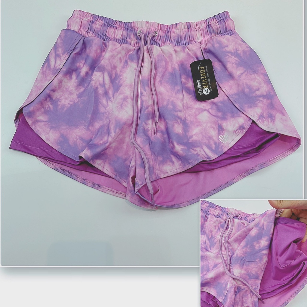 Quần Đùi Boxer 2 Lớp F.2.1 Thun Plolly - yoga An Viên