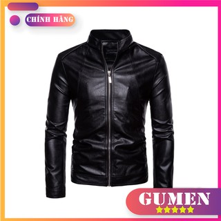 Áo khoác da cho nam cao cấp Gumen J01