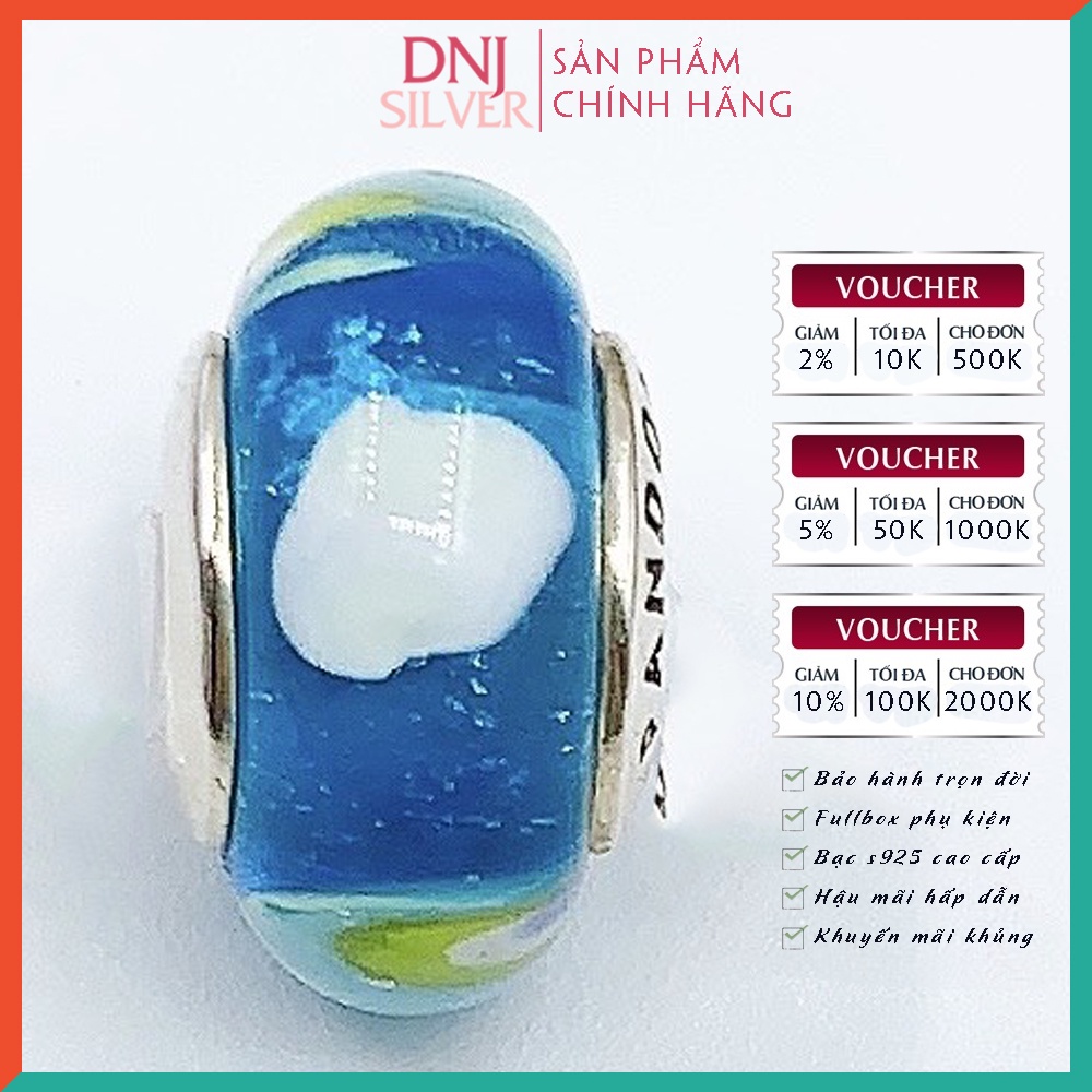 [Hàng cao cấp] Vòng tay bạc 925 cao cấp dành cho nữ - Vòng tay charm bạc Xứ sở Kỳ Lân Pony, thế giới diệu kỳ - DNB008