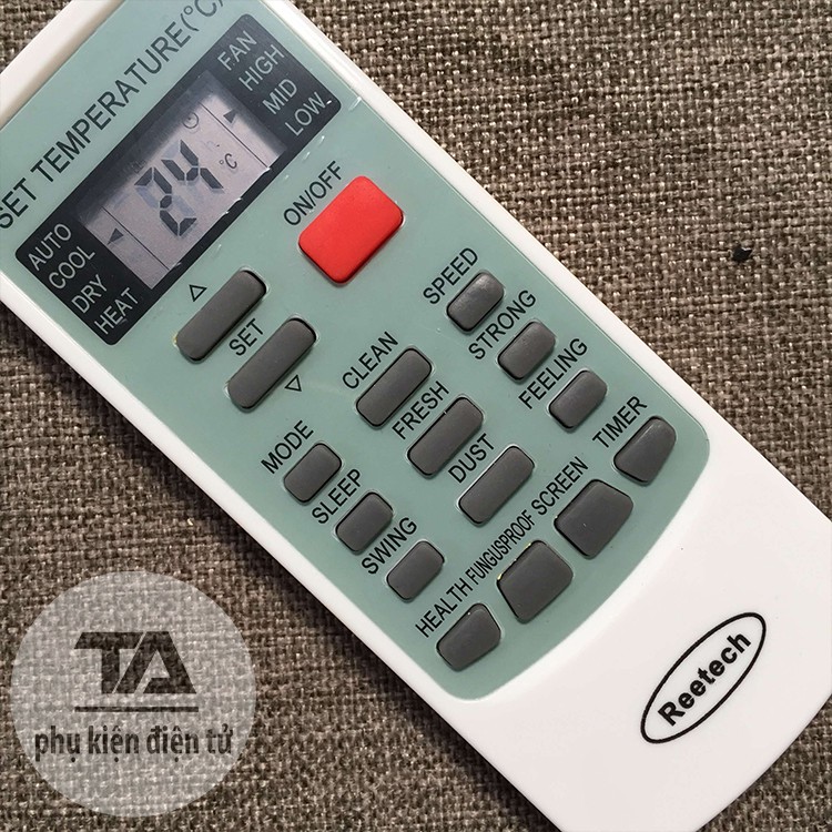 Remote điều khiển điều hòa Reetech YKR-H002E