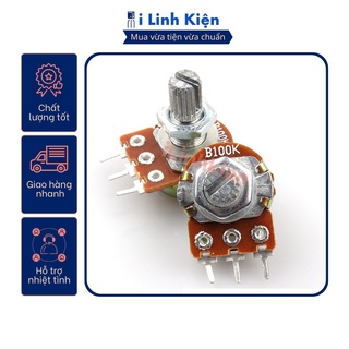 Chiết áp đơn 100k wh148-b100k 15mm chất lượng tốt