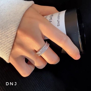nhẫn hết full đá bạc ta sang chảnh