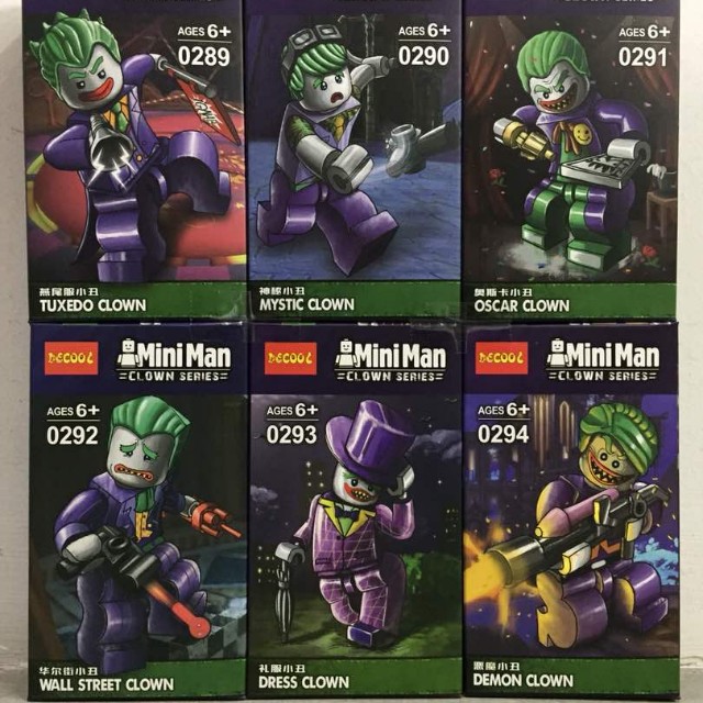 Mô hình lắp ráp Non Lego Hero Joker