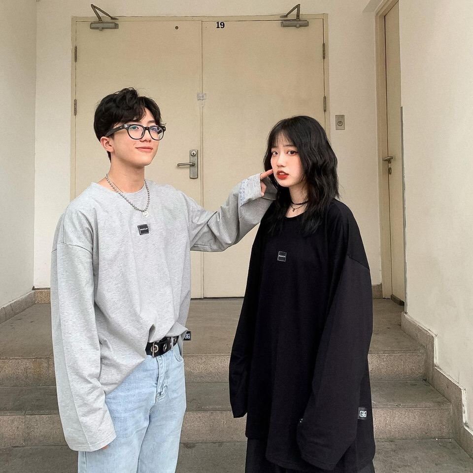 ÁO NỈ SWEATER REGODS CLUB Tay Dài Đen Xám mặc đôi Unisex