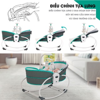 Nôi rung 5 trong 1 Mastela 6038