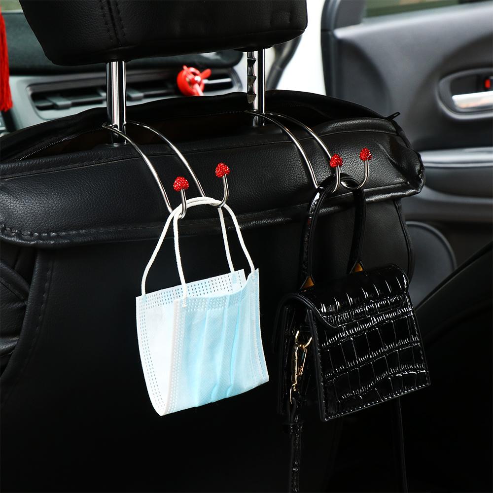 Bộ 2 Móc Treo Đồ Gắn Ghế Sau Xe Hơi Tiện Dụng