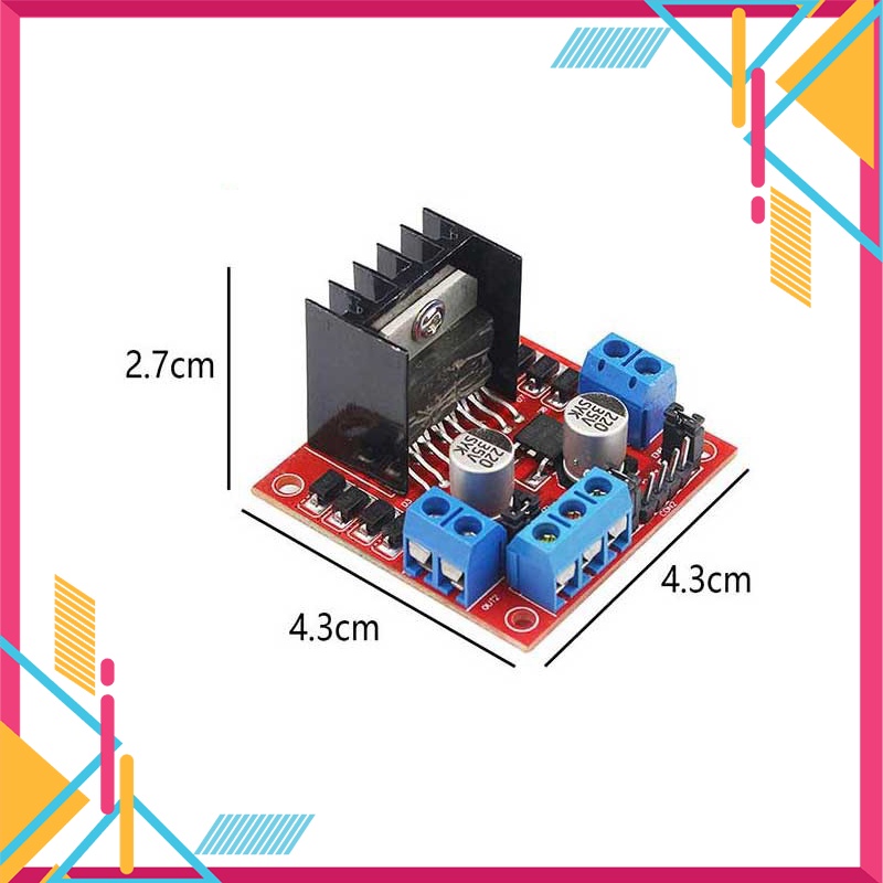 Module Điều Khiển Động Cơ L298n
