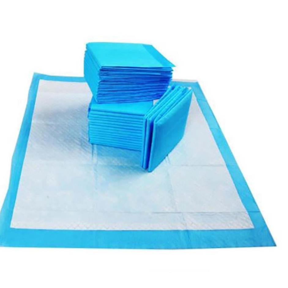 Giảm giáSTHA (1 bịch) tã giấy lót chuồng chó mèo (2 size) bỉm thú cưng dạng miếng