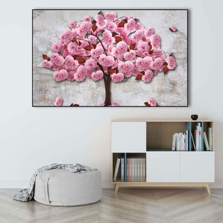 (XẢ HỦY Diệt ) siêu phẩm tranh treo tường, tranh canvas cao cấp cây hoa hồng