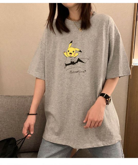 Áo thun tay lỡ Unisex Picacheo