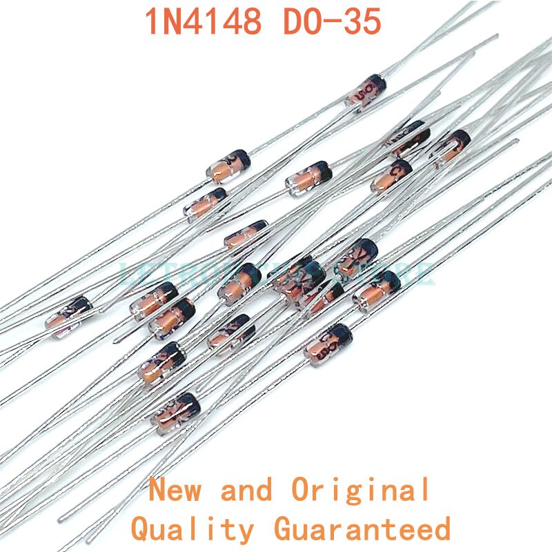 100 chiếc 1n4148 do-35 in4148 novo axis chumbo switch diode tín hiệu